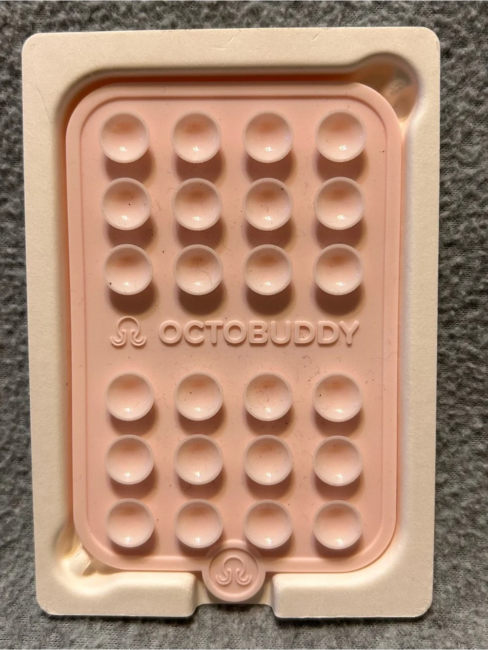 Octobuddy Silicone Suction Cup Phone Case Mount Chalk Pink New in Box